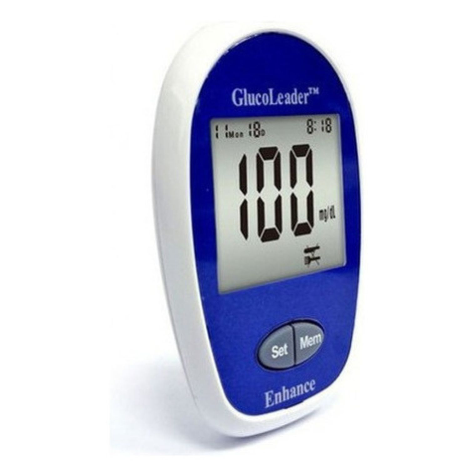 Aparelho Medidor Glicose Glucoleader Enhance Monitor Diabete