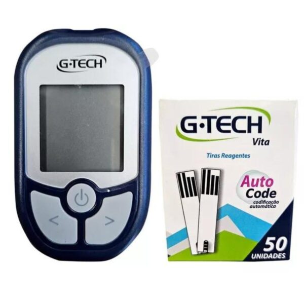 Aparelho Medir Glicose G-tech Vita Diabetes - Imagem 3