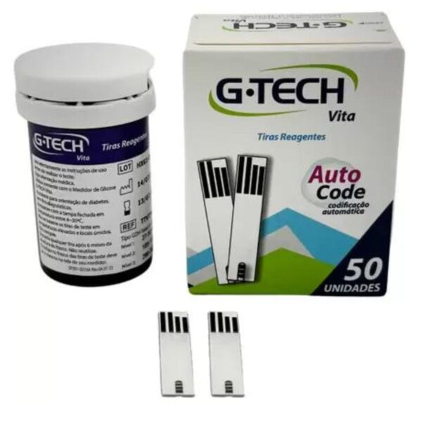 Aparelho Medir Glicose G-tech Vita Diabetes - Imagem 4