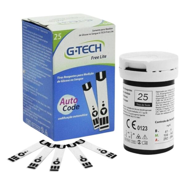 Aparelho Medir Glicose G-tech Lite - Imagem 3