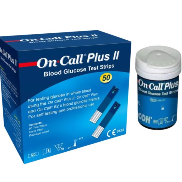 Kit Completo Aparelho+caneta+50 Tiras On Call Plus Diabetes - Imagem 3